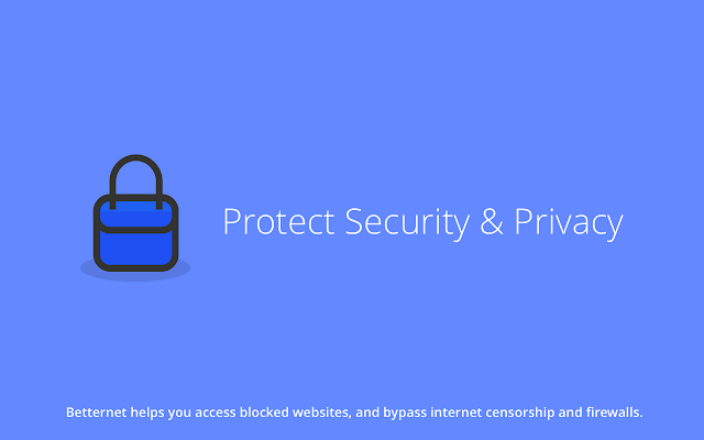 betternet vpn chrome store